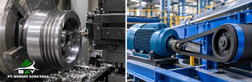 distributor jual pulley industri